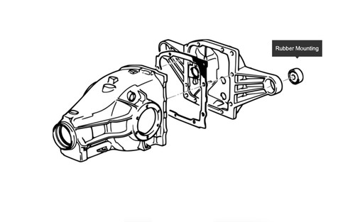 Bmw e36 188 oem diff - e36, cover