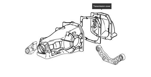 Bmw e36 210 differential cover - 210,